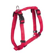 >HARNAIS NYLON "ESSENTIEL" ROUGE 10mm x 20/36 cm